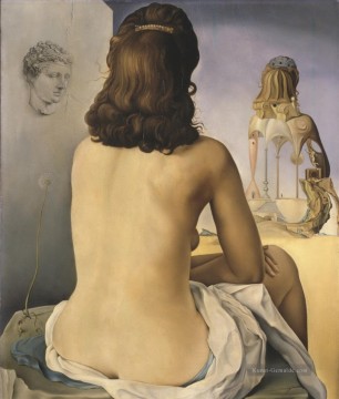  nackt - Meine Frau die nackt über ihr eigenes Fleisch nachdenkt wird Treppe Salvador Dali